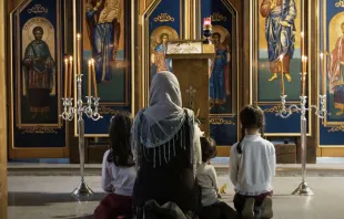 A screenshot from the YouTube video of "Diary from Kyiv," a daily video and podcast series produced by St. Rita Radio, an EWTN affiliate in Norway. null
