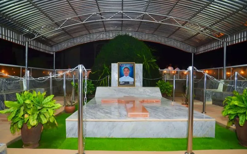 The tomb of seminarian Michael Nnadi, who was brutally murdered after he was kidnapped alongside three others from the Good Shepherd Major Seminary in the Catholic Diocese of Kaduna in 2020. Credit: Father Samuel Kanta Sakaba, rector of a Good Shepherd Major Seminary in Kaduna