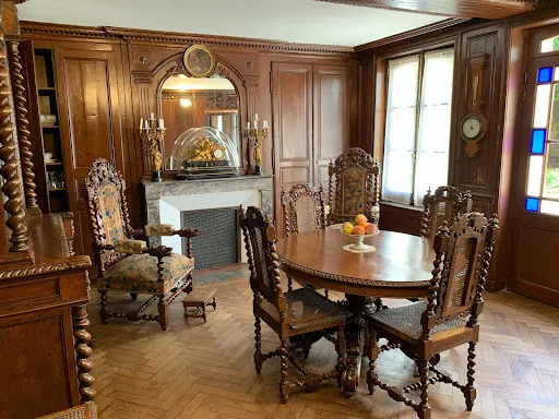 The dining room contains the original table where Thérèse ate her last family meal before she entered Carmel. Photo credit: Courtney Mares