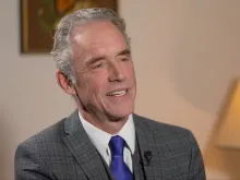 Psychologist and author Dr. Jordan Peterson speaks to EWTN News In Depth's Colm Flynn as Peterson's wife, Tammy, joins the Catholic Church.