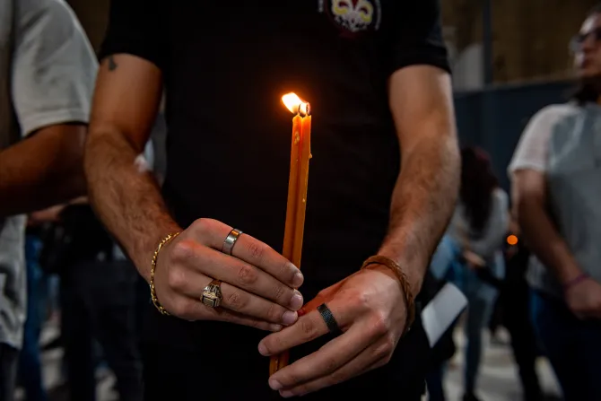 Prayer vigil for peace in Jerusalem