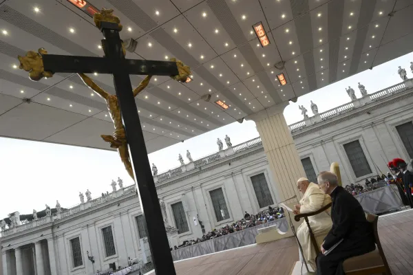 Pope Francis offered a reflection on how to have a fruitful Holy Week at his general audience on April 5, 2023. Vatican Media