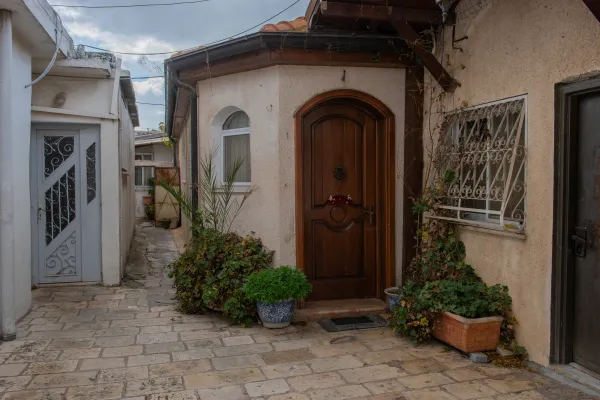 The residential area inside the Armenian Quarter close to the Cows' Garden in the Old City of Jerusalem. The houses’ property is threatened by the lease deal between the Armenian Patriarchate and the real estate company Xana Gardens. Credit: Marinella Bandini