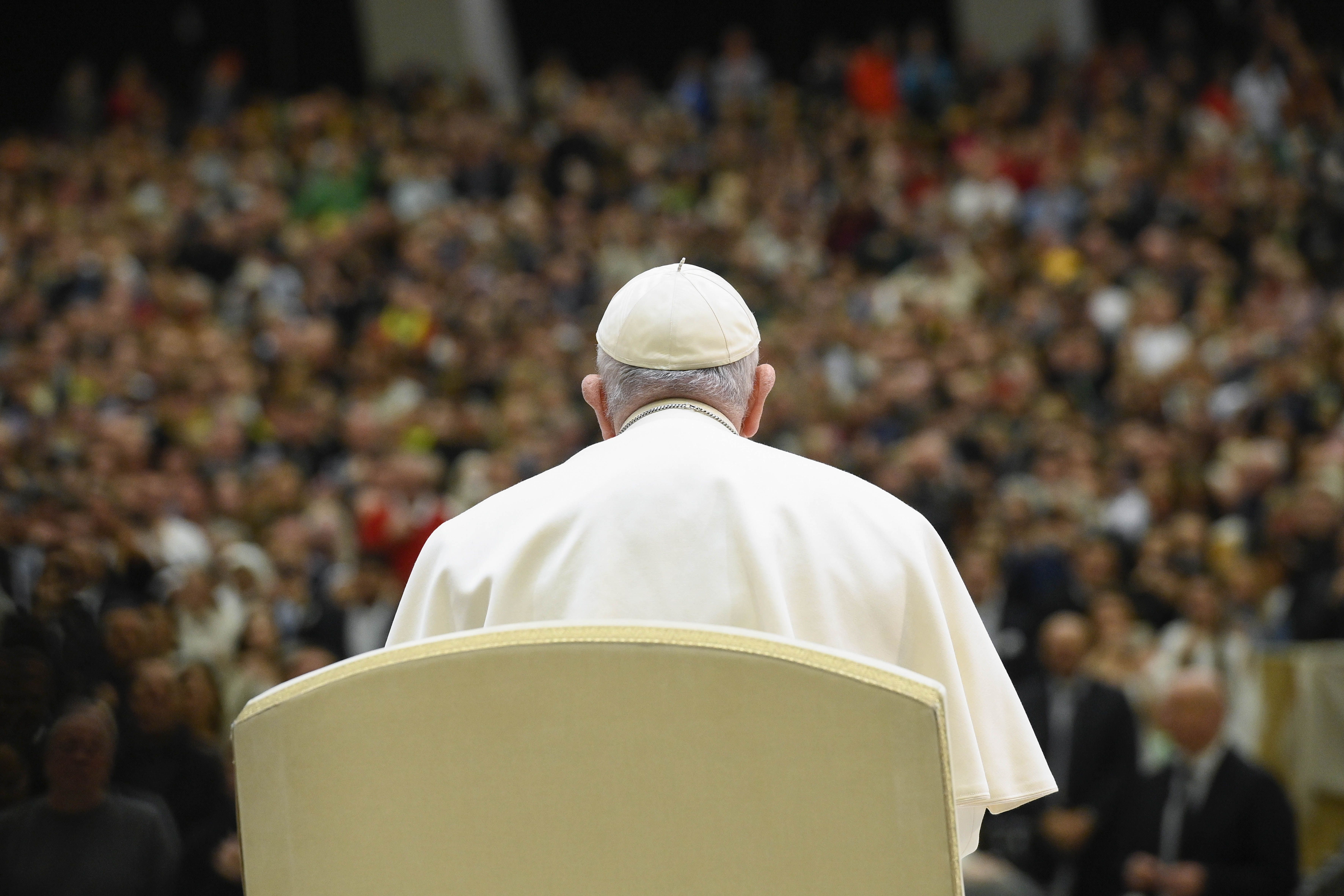 No, Pope Francis didn’t really hint that the requirement for priestly celibacy will be lifted