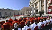 Pope Francis created 21 new cardinals from across the world at the Saturday morning, Sept. 30, 2023, consistory in St. Peter’s Square.