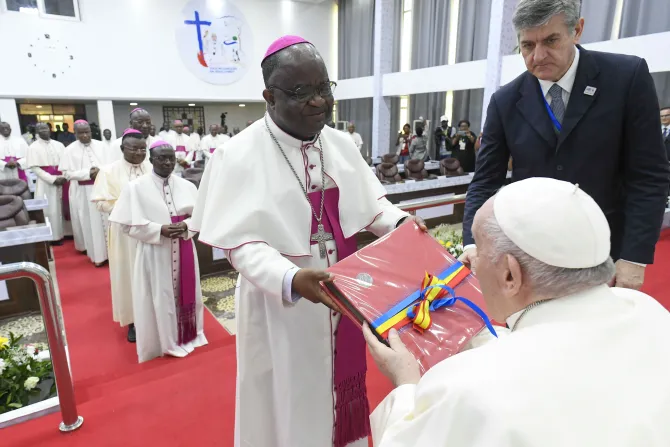 Pope Francis DRC bishops