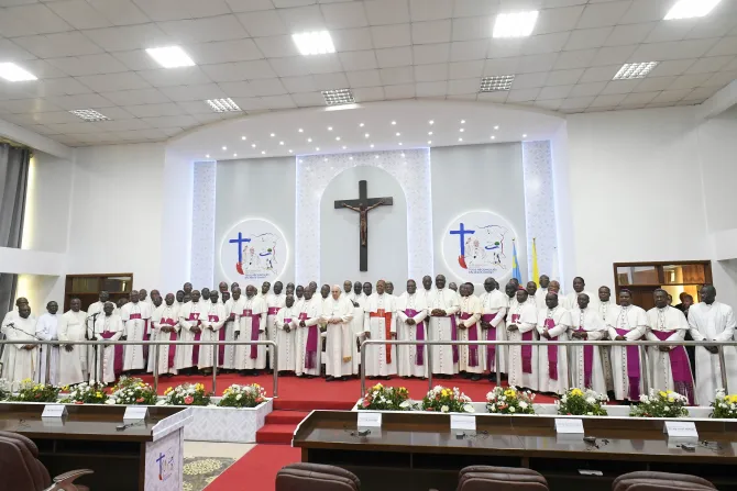 Pope Francis DRC bishops