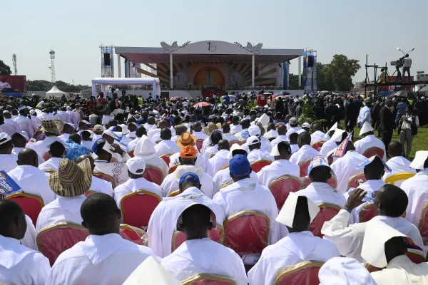 Pope Francis celebrated Mass with around 1 million people in Kinshasa, DRC, on Feb. 1, 2023. Vatican Media