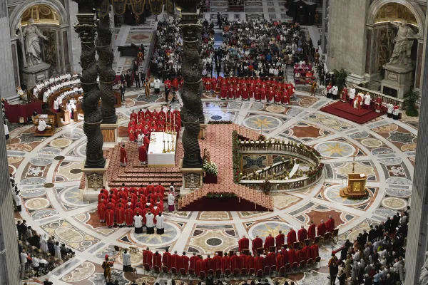 Misa de Pentecostés en la Basílica de San Pedro el 28 de mayo de 2023. Vatican Media