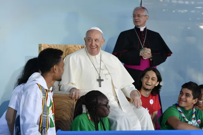 Pope Francis World Youth Day welcoming ceremony