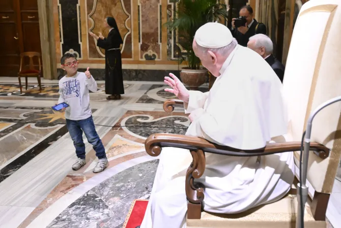 Pope Francis celebrates the International Day of Disabled Persons at the Vatican on Dec. 3, 2022.