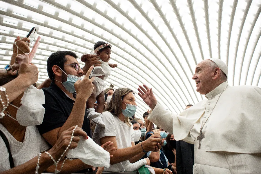 Pope Francis’ general audience in the Paul VI Hall at the Vatican, Sept. 29, 2021?w=200&h=150