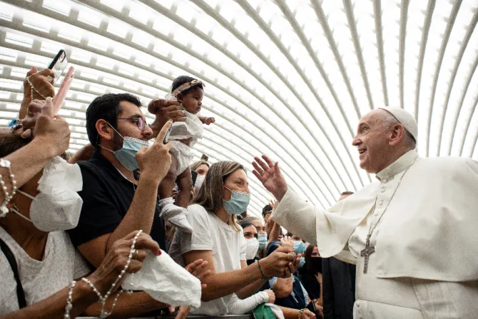 Pope Francis’ general audience in the Paul VI Hall at the Vatican, Sept. 29, 2021.