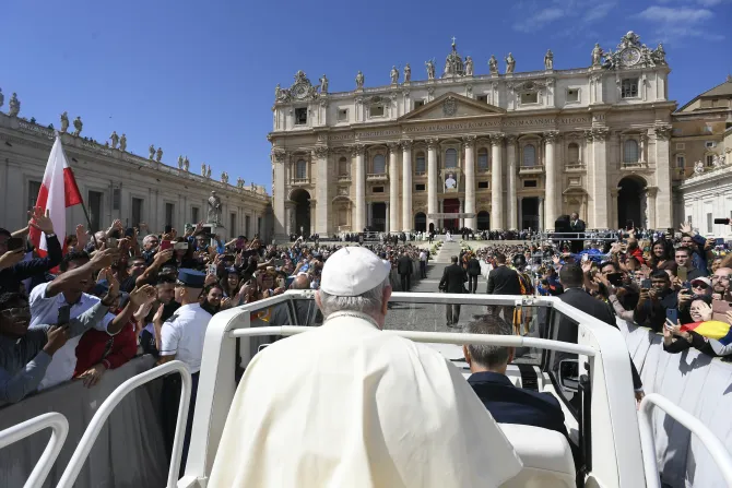 Pope Francis beatified Pope John Paul I in St. Peter’s Square on Sept. 4, 2022.