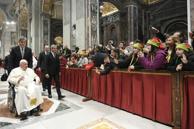 Mass for the Solemnity of the Epiphany in St. Peter’s Basilica on Jan. 6, 2023.