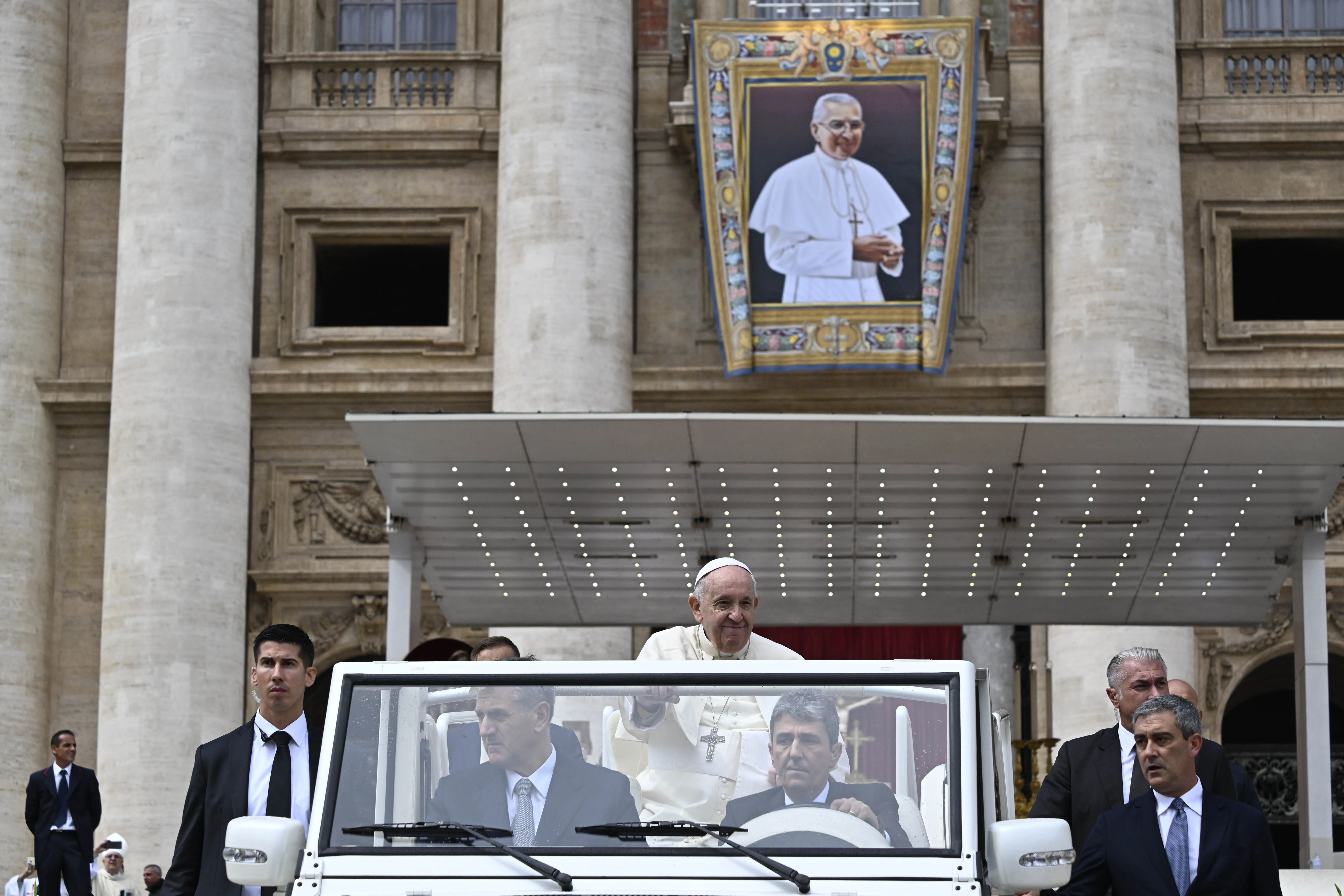 Pope Francis beatified Pope John Paul I in St. Peter’s Square on Sept. 4, 2022.?w=200&h=150