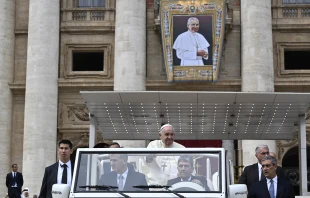 Pope Francis beatified Pope John Paul I in St. Peter’s Square on Sept. 4, 2022. Vatican Media