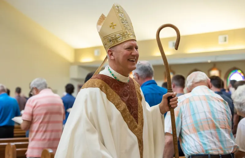 Kansas bishop to walk 19 miles in pilgrimage for peace 
