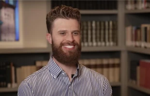 Harrison Butker and his holding company, MDKeller, is partnering with the University of Notre Dame to reward the innovative use of Catholic church property. YouTube/EWTN Feb 24, 2023