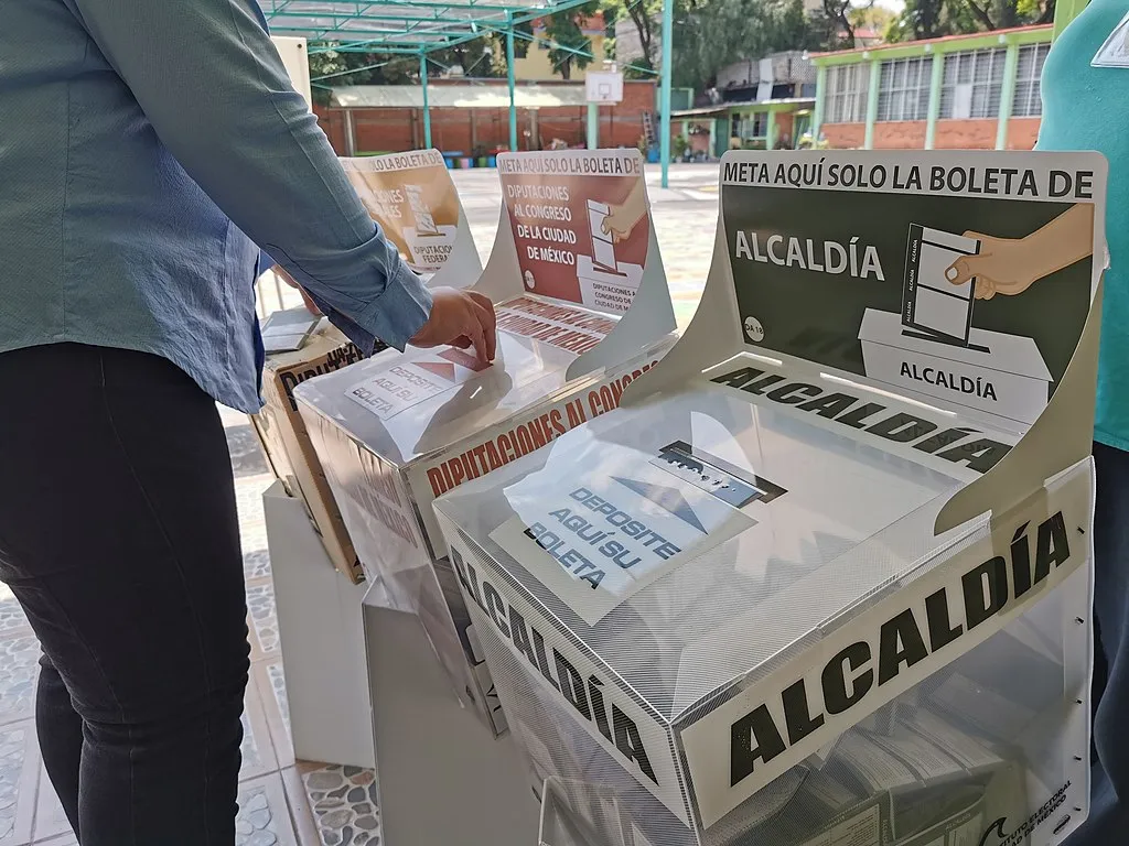 Ballot boxes for federal elections in Mexico City, June 6, 2021.?w=200&h=150