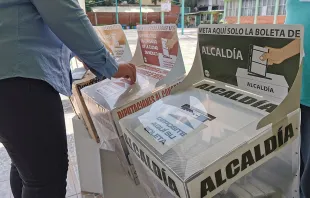 Ballot boxes for federal elections in Mexico City, June 6, 2021. ProtoplasmaKid via Wikimedia (CC BY-SA 4.0)