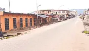 A road in Enugu State, Nigeria.