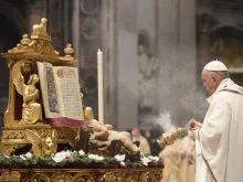 Pope Francis offers Mass for the Solemnity of the Epiphany in St. Peter’s Basilica on Jan. 6, 2022.
