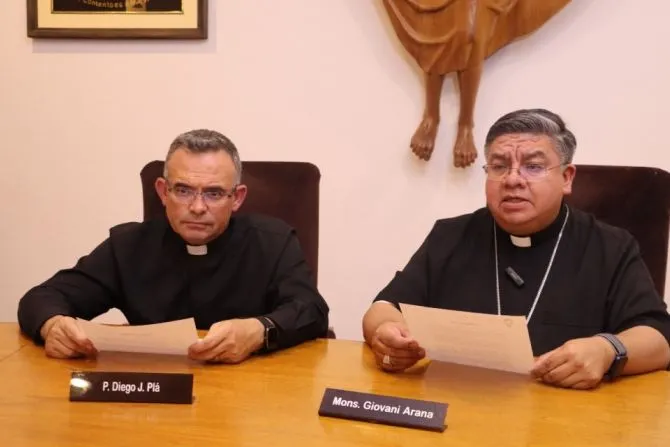Bolivian bishops express their support for Bishop Robert Flock on Nov. 13, 2023.?w=200&h=150
