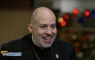 Auxiliary Bishop Joseph Espaillat of the Archdiocese of New York. Credit: EWTN News In Depth