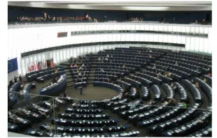 The European Parliament in Strasbourg, France. Credit: JLogan via Wikimedia/ Public Domain