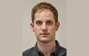 An undated ID photo of journalist Evan Gershkovich. Credit: AFP via Getty Images