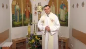 Father Oleksandr Zelinskyi, the director general of EWTN Ukraine.