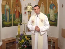Father Oleksandr Zelinskyi, the director general of EWTN Ukraine