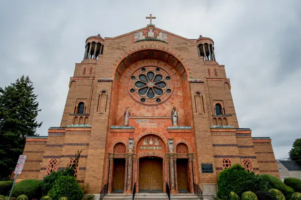 The exterior of St. Casimir church in Buffalo, New York. Credit: Michael Shriver/buffalophotoblog.com