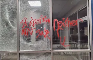 First Care, a pro-life pregnancy center in Minneapolis, was vandalized March 3, 2023. First Care