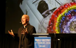 Father James Martin, S.J., speaks at the World Meeting of Families in Dublin on August 23, 2018. Paul Faith/AFP via Getty Images