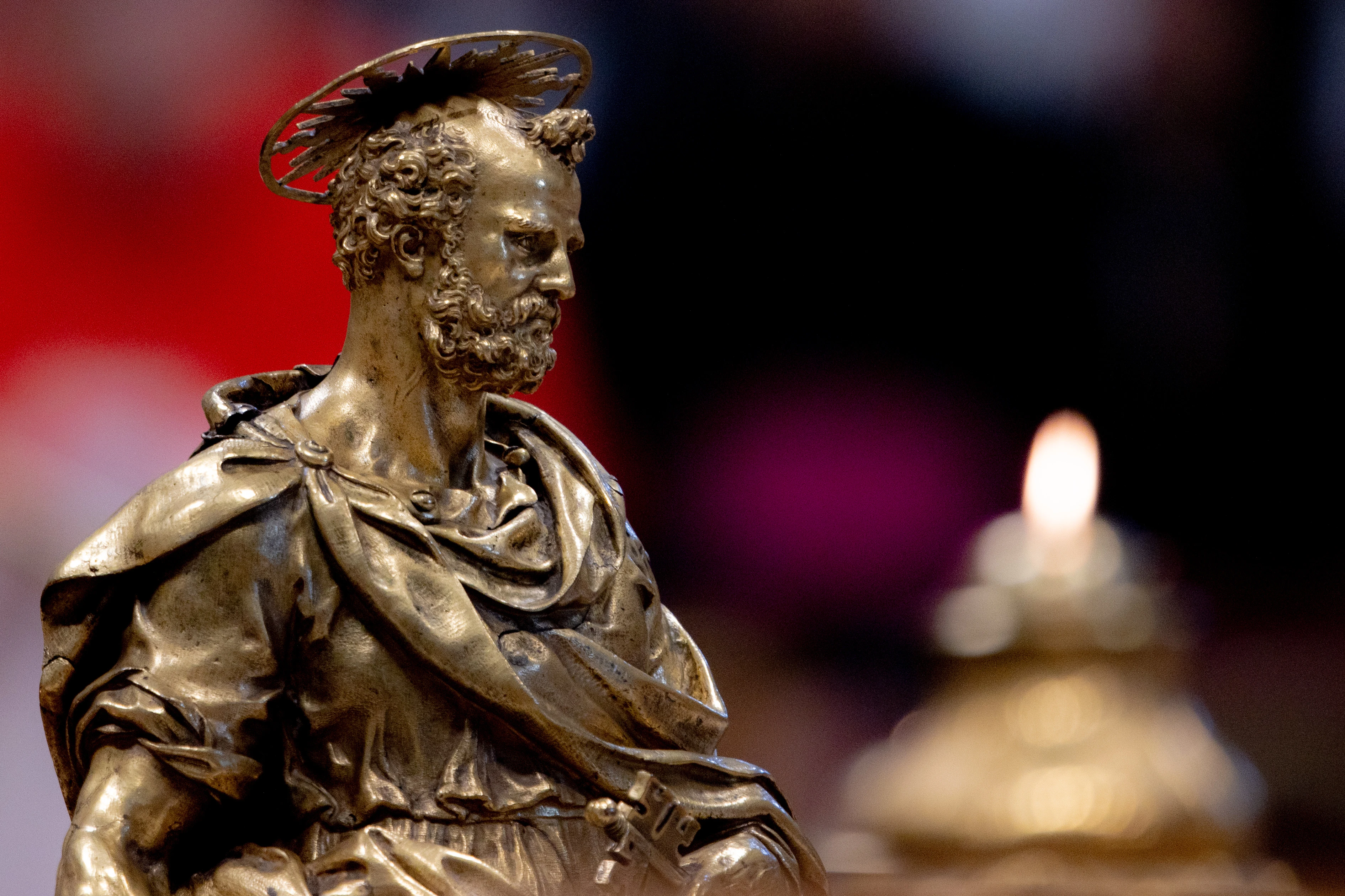 An image of St. Peter in St. Peter's Basilica at the Vatican on June 29, 2022.?w=200&h=150