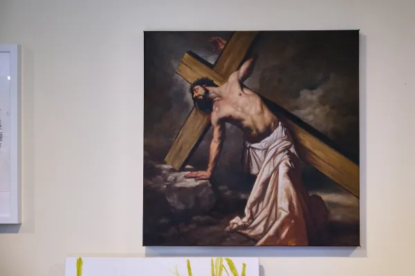 Holy Eucharist Cathedral had hoped to sell a set of Kolodka’s oil-painted Stations of the Cross to replace the aging images that hang on the walls of some lower mainland churches. Credit: Nicholas Elbers/B.C. Catholic