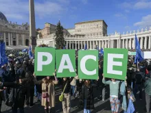 Pope Francis' Angelus message on Jan. 1, 2023, marked the solemnity of the Blessed Virgin Mary, the Mother of God. An estimated 40,000 people gathered in St. Peter's Square for the event. The feast day coincides with the World Day of Peace.
