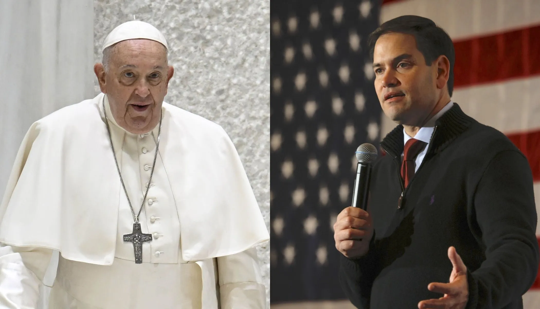Pope Francis and Sen. Marco Rubio, R-Florida.?w=200&h=150