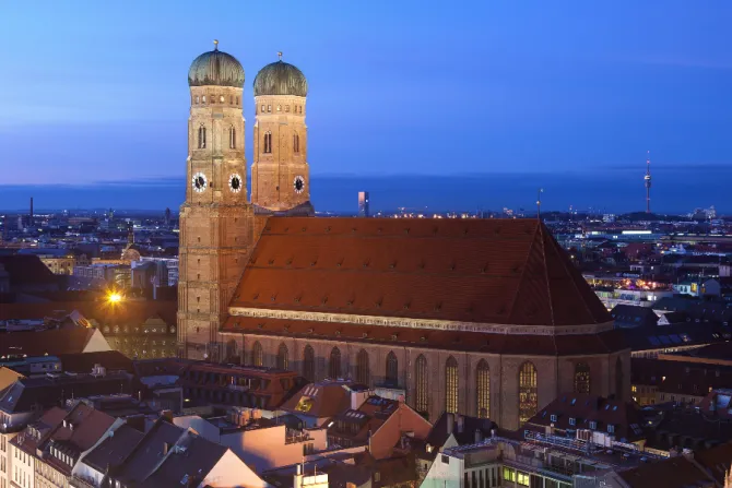 The Frauenkirche, the cathedral of the Archdiocese of Munich and Freising