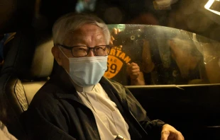 Cardinal Joseph Zen. Twitter @krislc