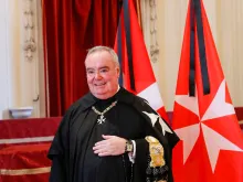 Fra’ John T. Dunlap, was sworn in as grand master of the Order of Malta on May 3, 2023.