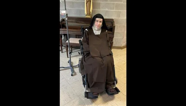 The Reverend Mother Superior Teresa Agnes Gerlach of the Monastery of the Most Holy Trinity in Arlington, Texas. Credit: Monastery of the Most Holy Trinity Discalced Carmelite Nuns