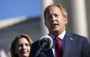Texas Attorney General Ken Paxton warned Texas hospitals that despite a Dec. 7, 2023, court ruling that a woman could have a legal abortion, hospitals involved may be persecuted for violating the state's law. Credit: Drew Angerer/Getty Images