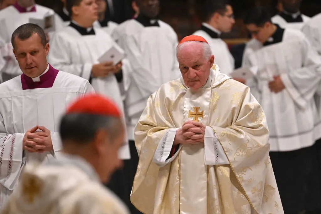 Canadian Cardinal Marc Ouellet atends the pope's Mass for Our Lady of Guadalupe on Dec. 12, 2022, at St. Peter's Basilica in the Vatican.?w=200&h=150