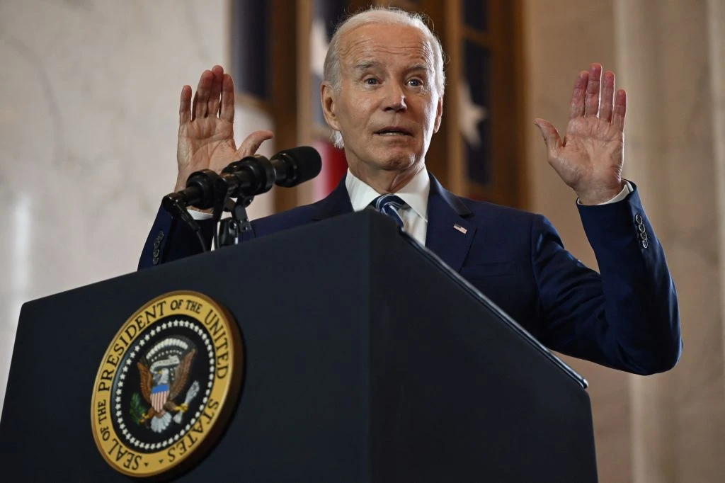 President Joe Biden speaks about the economy at the Old Post Office in Chicago on June 28, 2023.?w=200&h=150