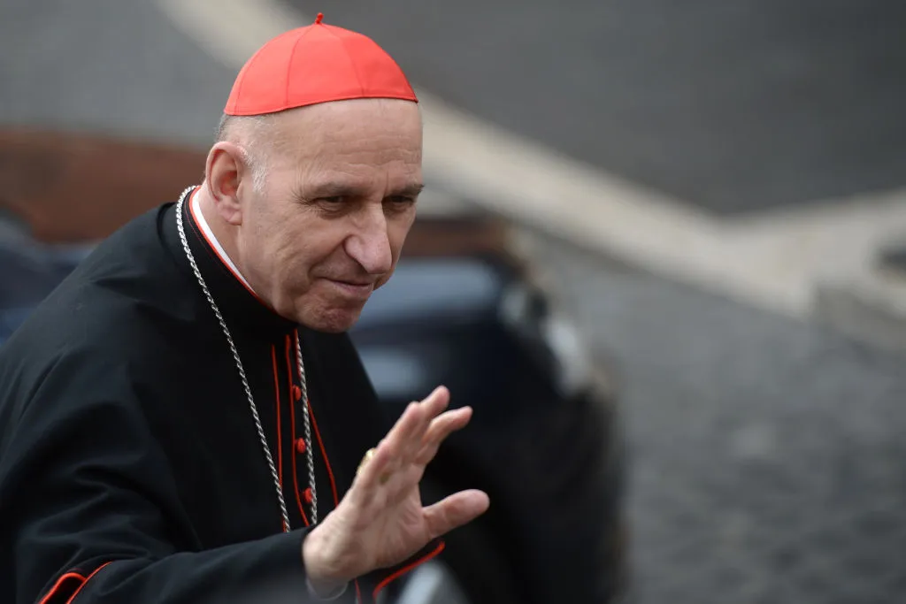 Italian Cardinal Severino Poletto arrives at a pre-conclave meeting on March 9, 2013, at the Vatican. The cardinal passed away on Dec. 17, 2022, at the age of 89.?w=200&h=150