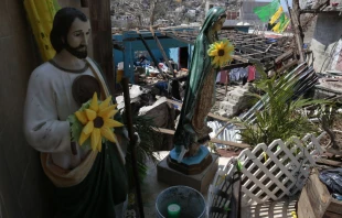 View of damages caused by the passage of Hurricane Otis in Acapulco, Guerrero State, Mexico, on Oct. 31, 2023. Otis smashed into the port city early on Oct. 25 with winds of 165 miles per hour, leaving a trail of destruction. Credit: SALVADOR VALADEZ/AFP via Getty Images