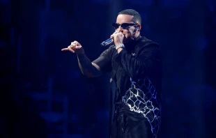 Daddy Yankee performs during his concert “La Meta” at Coliseo de Puerto Rico José Miguel Agrelot on Nove.30, 2023, in San Juan, Puerto Rico. Credit: Gladys Vega/Getty Images
